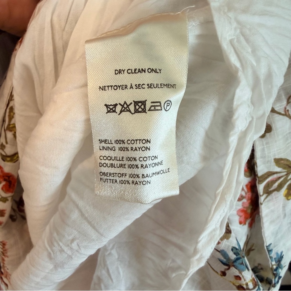 Anthropologie Sleeveless Smocked-Waist Ruffled Midi Dress - Picture 7 of 8